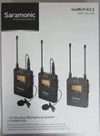 New! Saramonic UWMIC9TX9TX9RX9 2-PERSON Camera-mount Wireless Microphone System. Fixed Price $339.99.