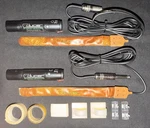 C-ducer Cp Stereo CQS/8P Two 8" Microphones Incredible .1HZ- 1MHZ Frequency Resp. Fixed Price $649.98.