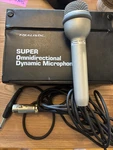 Realistic Radio Shack Super Omnidirectional Dynamic Microphone 33-1070A Vtg. Fixed Price $66.99.