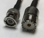 Uhf Female SO-239 To Bnc 15 Feet ACI240 Cable Rf Radio Antenna Coax Usa. Fixed Price $24.98.
