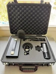 Warm Audio WA-8000 Large Diaphragm Tube Condenser Microphone Black With Hardcase. Fixed Price $850.00.