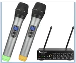 Fifine Uhf Dual Channel Wireless Handheld Microphone, Easy-to-use Karaoke K036. Fixed Price $71.99.