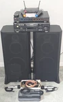 Karaoke Equipment Dcm Speakers Microphones RSQ-SV222 Hisonic MA222 Cables More!. Fixed Price $524.99.
