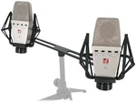 2) Electronics T2 Studio Recording Microphones W/titanium Capsules+mount+case. Fixed Price $794.95.
