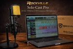 Rockville Solo-cast Pro 24 Bit 192KHZ Usb Computer Microphone Pc Zoom Mic+stand. Fixed Price $79.00.