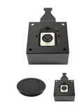 Fsr T3-MJ Blk 15848 Table Microphone Box Mount Black New In. Fixed Price $29.99.