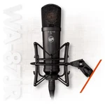 Warm Audio WA-87JR-B Large-diaphragm Multipattern Condenser Microphone (black). Fixed Price $299.00.