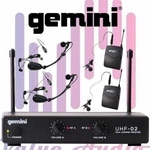 Gemini Pro Audio Live Studio Pa Dj Instructor Headset Wireless Microphones Gift. Fixed Price $69.95.