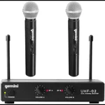 Gemini UHF-02M-S34 533.7+537.2 Mhz Dual Channel Wireless Handheld System. Fixed Price $76.90.