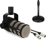 Rode Podmic Cardioid Dynamic Broadcast Microphone With Desktop Stand Cable. Fixed Price $121.88.
