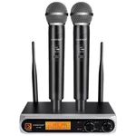 Wireless System, Dual Uhf Handheld Microphones, 200FT Long Range, .... Fixed Price $66.16.
