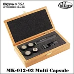 Oktava MK-012-03 Cardioid, Omni Hyper Capsules Black New Wood Jewelers Box. Fixed Price $485.00.