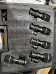 Vintage Nady DM70 & DM80 Drum Microphone Kit. Fixed Price $125.00.