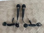 Two (a Pair Of) Sony Imp- 6000 Dynamic Vocal Microphone 9' Cord. Fixed Price $24.00.