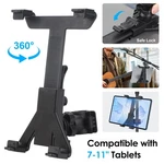 Adjustable Tablet Holder For 7-11" Ipad Iphone Mic Stand Bike Pole Handlebar. Fixed Price $9.92.