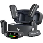 Hollyland Lark Max Combo 2.4GHZ 4-PERSON Wireless Lavalier Microphone System,. Fixed Price $339.00.