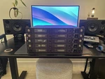 Shure U4D-M4 662-692 Mhz Dual Channel Wireless Receiver. Fixed Price $200.00.