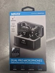 New Bower Dual Pro Microphones Wireless Recording With Noise Reduction Wa-lapmic. Fixed Price $35.00.
