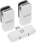 Rode Wireless Microphone Kit - Lightning Connector, White. Fixed Price $92.00.