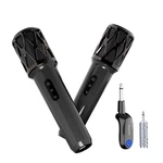 Wireless Microphones For Singing,dual Handheld Dynamic With Rechargeable .... Fixed Price $26.47.