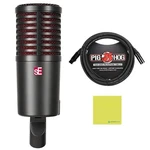 Liquid Audio Se Electronics Dynacaster Dynamic Broadcasting Microphone Bundle.... Fixed Price $299.99.