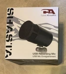Cyber Acoustics CVL-2001 Usb Blogger Microphone W/ Stand In Box Shasta. Fixed Price $31.95.