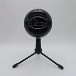 Blue Snowball Usb Microphone Black With Adjustable Tripod Stand Cable. Fixed Price $15.99.