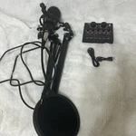 Tascam Condenser Microphone Bundle - Black. Fixed Price $45.00.