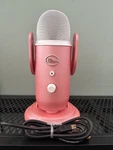 Logitech Creators Blue Yeti Usb Microphone - Dawn Pink. Fixed Price $21.99.