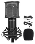 Rockville RCM01 Studio Recording Condenser Microphone Mic+shock Mount+pop Filter. Fixed Price $39.95.