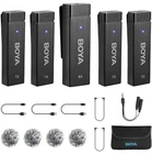 Boya BY-W4 Wireless Lavalier Microphones For Cameras Camcorder Dslr Computer. Fixed Price $171.14.