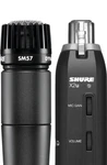 Shure SM57+X2U Instrument Microphone With Usb Adapter. Fixed Price $199.00.