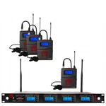 Nady 4W-1KU Ht Quad True Diversity 1000-CHANNEL Professional Uhf Wireless System. Fixed Price $296.63.