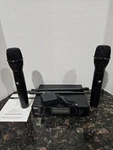 Vegue Wireless Microphone System, VW-022 Handheld Cordless Dynamic. Fixed Price $50.00.