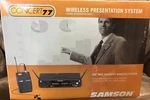 Samson Concert 77 Handheld Wireless Presentation System (tested Works Great). Fixed Price $100.00.