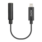 Movo IMA-1 Mfi-certified Female 3.5MM Trrs Microphone Adapter Cable To Lightning. Fixed Price $19.95.