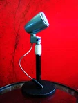 Vintage 1950S Calrad 400 Crystal Microphone Old W Stand Prop Display Lafayette. Fixed Price $65.25.