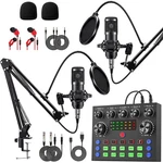 Sktome Equipment Bundle For 2, V8S Voice Changer With BM-800 Podcast.... Fixed Price $76.88.