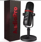 Usb Mic - Audiopro Computer Condenser Gaming For Pc/laptop/phone (0001). Fixed Price $49.99.