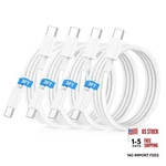 Usb To Cable 3FT For Apple Iphone 17 16 Charger 4PACK 3FEET 60W White. Fixed Price $22.64.