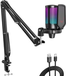 Fifine Gaming Microphone For Pc Computer, Usb Streaming Condenser Kit With. Fixed Price $96.53.