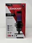 Hyperx Quadcast Rgb Led Usb Gaming Cardioid Microphone - Black. Fixed Price $142.95.