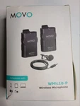 Movo WMIC10-P 2.4GHZ Wireless Lavalier Microphone System. Fixed Price $24.00.