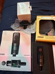 Audio-technica AT4050ST Professional Stereo Condenser Microphone Black New. Fixed Price $900.00.