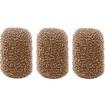 Windtech 2500P Series Windscreen, Inside Diameter .125" / 3MM, 3-PACK Tan. Fixed Price $21.99.