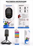 Excelvan Condenser Microphone Black SF-920 3.5MM Desktop. Fixed Price $20.00.