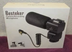 Besteker CM-520 Super Cardioid Interview Recording Microphone Open Box. Fixed Price $21.99.