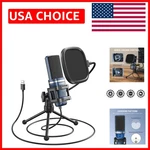 TC-777 Usb Podcast Microphone With Tripod & Pop Filter For Streaming Success. Fixed Price $32.39.