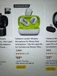Tokdance Bluetooth (wireless) Mic For Vlogging. Fixed Price $45.00.
