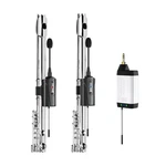 Dual Uhf Wireless Instrument Microphone Tie-on For Flute, .... Fixed Price $381.03.